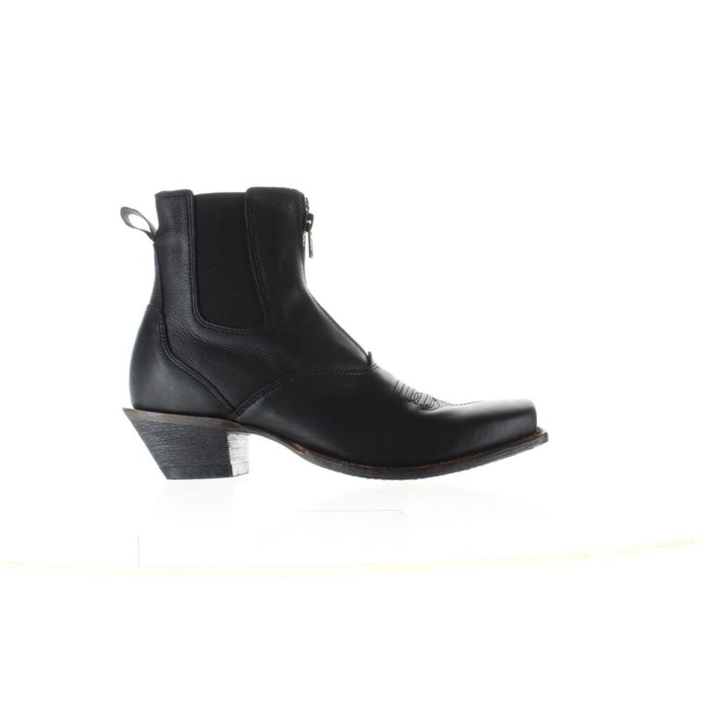 Twisted X Womens Steppin' Out Gore Black Chelsea Boots Size 6 Medium (B, M)!